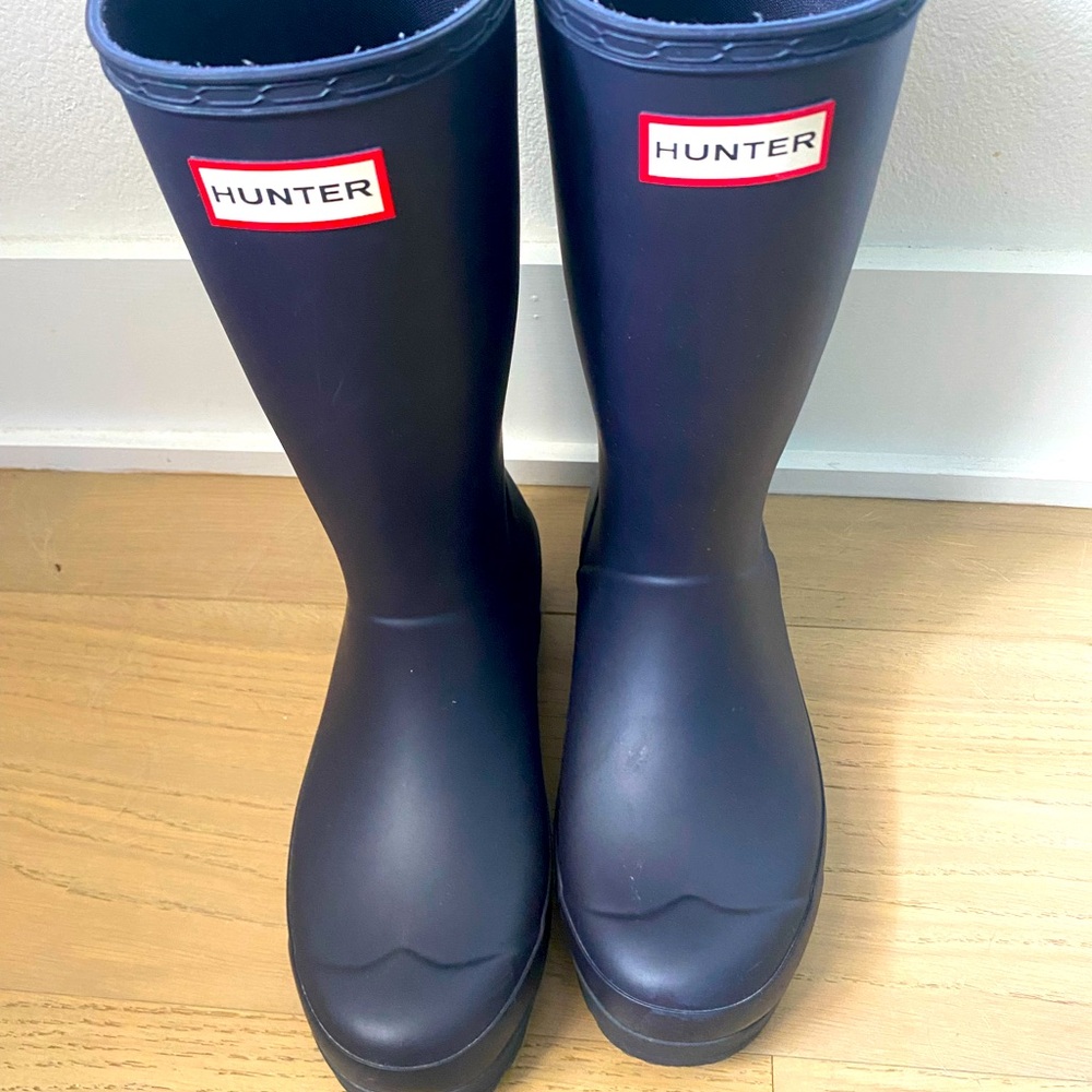 Never been worn, Hunter boots!